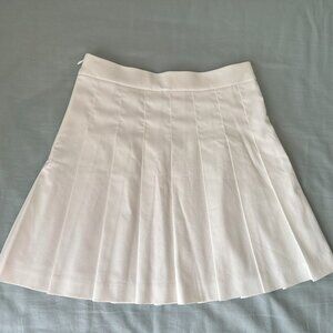 Pleated Mini Skirt